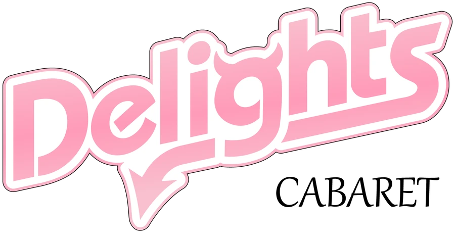 Delights Cabaret sign artwork